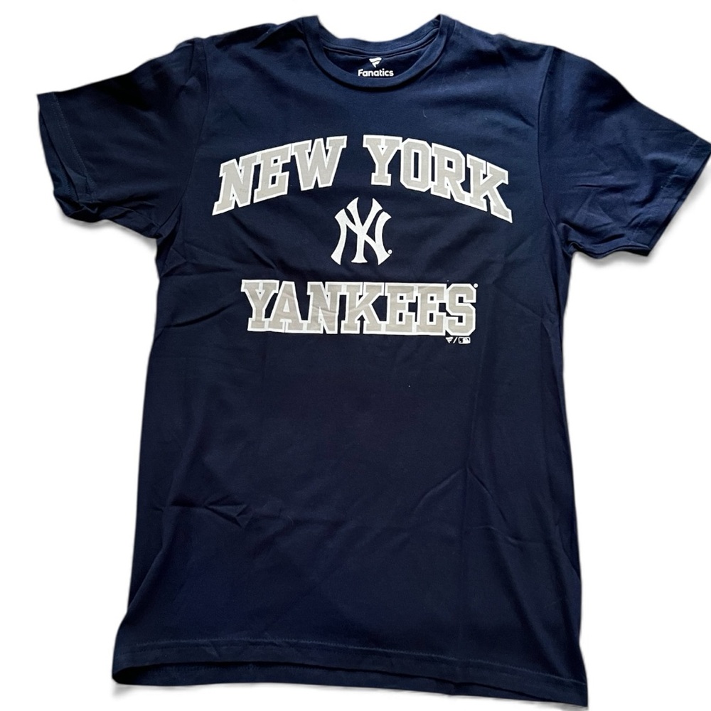 Fanatics Navy New York Yankees Kids Tee